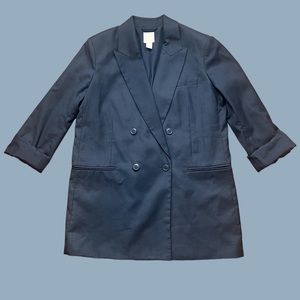 Worn once H&M size US S. Very light fabric, dark blue